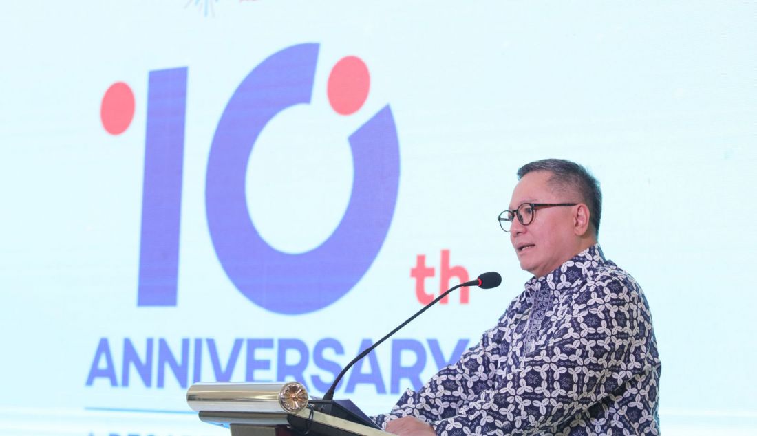 Senior Director Putera Sampoerna Foundation Elan Merdy dalam perayaan “10th Anniversary of Sampoerna Academy: A Decade of Dedication