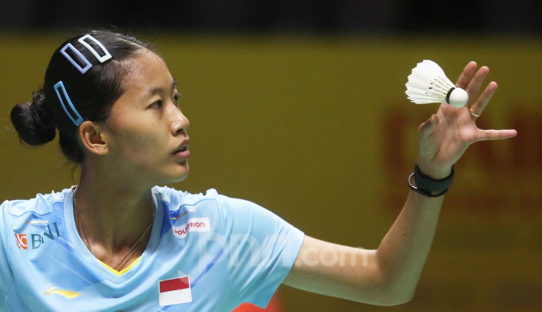 Tunggal putri Indonesia Putri Kusuma Wardani di Daihatsu Indonesia Masters 2025. - JPNN.com