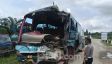 Kecelakaan Maut di Tol Pekanbaru-Dumai Kernet Bus Tewas Sopir Melarikan Diri - JPNN.com