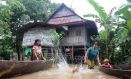 Hingga Kini Sejumlah Kawasan di Makassar Masih Terendam Banjir