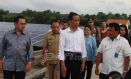 Presiden Joko Widodo Pantau Proyek PLTS