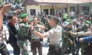 NGERI! Pasukan TNI dan Anggota Polres Ternate Nyaris Bentrok