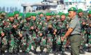 350 Prajurit TNI AD Yonif 144 Jaya Yudha Diberangkatkan ke Perbatasan