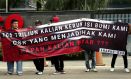 Aksi Menuntut Keadilan Warga Kabupaten Sumbawa Barat