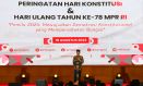 Peringatan Hari Konstitusi dan HUT Ke-78 MPR RI