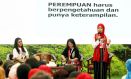 Siti Atikoh Hadiri Rakornas Perempuan Indonesia for Ganjar 2023