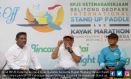 BPJS Ketenagakerjaan Belitong Geopark Internasional Stand up Paddle dan Kayak Marathon