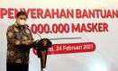 Ada Bantuan 35 Juta Masker dari Pemerintah untuk Masyarakat Lewat TNI-Polri