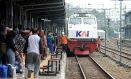 Stasiun Pasar Senen Dipadati Pemudik Susulan