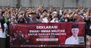 Saga Gelar Deklarasi Dukung Ganjar Bersama Mak-Mak Militan dan Komunitas Kurir - JPNN.com
