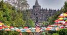  Candi Borobudur Berhias Sambut Lebaran - JPNN.com