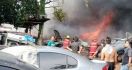 Detik-detik Puluhan Mobil di Parung Bogor Terbakar - JPNN.com