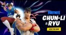 Ryu dan Chun-Li Ramaikan Karakter di Gim Fortnite - JPNN.com