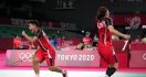 Fantastis! Greysia/Apriyani Bawa Pulang Emas Olimpiade Tokyo, Raket Lawan Sampai Melengkung - JPNN.com