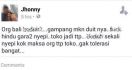 Tulis Status Rasis Hari Raya Nyepi, Jhonny Dibully, Dia Minta... - JPNN.com