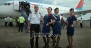 Sukhoi Superjet 100 Terbang Perdana Rute Makassar-Sorong - JPNN.com