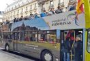 Wow, 16 Bus di Paris Dibranding Wonderful Indonesia - JPNN.com