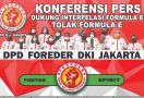 DPD FOREDER DKI Dukung PDIP dan PSI Gulirkan Interpelasi ke Anies Soal Formula E - JPNN.com