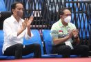 Jelang Penutupan Peparnas XVI, Presiden Jokowi Sempatkan Menonton Langsung Cabor Judo - JPNN.com