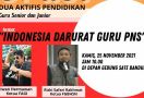 Guru Honorer Senior & Junior Bersatu, Aksi 25 November Menyoroti Seleksi PPPK 2021 - JPNN.com