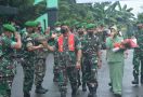 Ratusan Anggota Kodim Depok Sambut Kedatangan Kolonel Aulia Fahmi Dalimunthe - JPNN.com