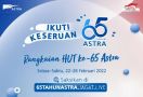 Rayakan HUT ke-65, Astra Ajak Masyarakat Semangat Bergerak dan Tumbuh Bersama - JPNN.com