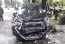 Viral Mobil Menabrak 7 Ojol di Pinggir Jalan, Ipda Suradi: Dua-duanya Salah - JPNN.com