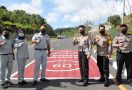 Tingkatkan Keselamatan Berlalu Lintas Jasa Raharja Pasang Rambu di Mandalika - JPNN.com