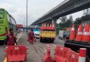 Lalin Cair, Contraflow Tol Japek Dihentikan-Jalan Layang MBZ Dibuka Lagi - JPNN.com