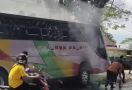 Bus Antarkota Membawa Pemudik Terbakar di Balikpapan, Kombes Sonny: Diduga Akibat Korsleting - JPNN.com