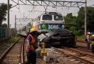 RM Tewas Terseret Kereta di Bekasi, Disaksikan Istri dan Anak, Memilukan - JPNN.com