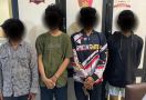 4 Begal Bercelurit Ini Sudah Ditangkap, Bravo, Pak Polisi - JPNN.com