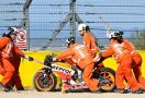 Sempat Membuat Penyelamatan Fantastis, Marc Marquez Jatuh di FP3 MotoGP Aragon - JPNN.com