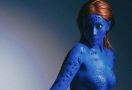 Anya Geraldine Berkostum Mystique saat Halloween, tak Pakai Baju? - JPNN.com