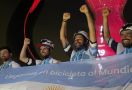 6 Bulan Gowes dari Afsel, Fan Argentina Tiba di Qatar - JPNN.com