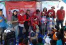 Bunda Merah Putih Berikan Trauma Healing kepada Anak Korban Gempa Cianjur - JPNN.com