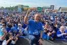 PAN Ajak Masyarakat Senam Sehat, Tangsel Mendadak Biru - JPNN.com