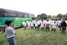 Sukarelawan Ganjar Sosialisasikan Keselamatan Berkendara kepada Ratusan Sopir Truk - JPNN.com