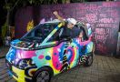 Ketika Wuling Air ev di Tangan Seniman Grafiti, Wow! - JPNN.com