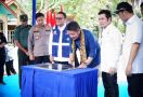 Gubernur Herman Deru Resmikan Jembatan Ayek Bayau Lintang Kanan - JPNN.com