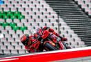 Hasil Sprint MotoGP Portugal: Pecco Pertama, Juara Dunia Tumbang - JPNN.com