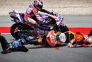 Detik-Detik Marquez Membuat Blunder Besar di MotoGP Portugal - JPNN.com