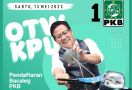 Pimpin Pendaftaran Bacaleg PKB, Gus Imin Naik Vespa ke KPU - JPNN.com