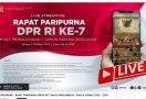 Live Streaming Rapat Paripurna DPR Pengesahan RUU ASN, Semoga PP Cepat Terbit - JPNN.com