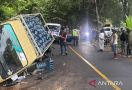 Detik-Detik Pelajar Tewas Tertabrak dan Masuk Kolong Truk di Sukabumi, Innalillahi - JPNN.com