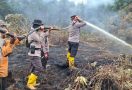 Tim Gabungan Masih Berjibaku Memadamkan Karhutla di Pulau Galang Inhu - JPNN.com