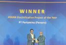 Pertamina Raih Penghargaan Kategori ASEAN Electrification Project di Enlit Asia 2024 - JPNN.com