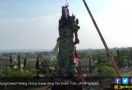 Patung Dewa Perang China di Tuban Ditutup Kain, Ada Apa? - JPNN.com