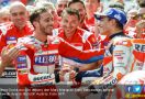 Jelang Naik Podium, Dovizioso dan Marquez Dorong Dorongan di Parkiran - JPNN.com