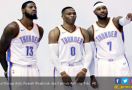 Wow! Carmelo Anthony, George dan Westbrook Kumpul di Thunder - JPNN.com